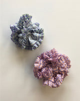 Ruffled Check Scrunchie (2color)