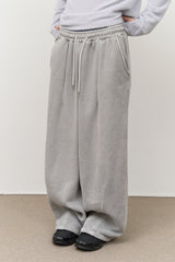ヌスピグメントワイドパンツ