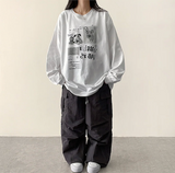 Lead Knee Pin Tuck Hem String Wide Pants