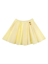 COTTON FLARE SKIRT (LEMON)