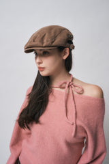 cat hunting cap [brown]