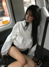 サマー トランスルーセント ウィンドブレーカー