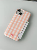 Apricot Grid Card Hard Case