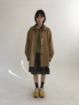 Saco Suede Half Coat (2color)