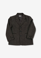 PE Check Daddy Overfit Jacket