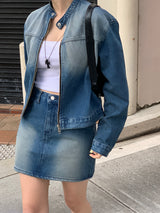 [MADE] Dune Y2K Racing Denim Jacket