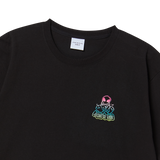 25SSグラデーションエイリアンショートスリーブTシャツ ブラック