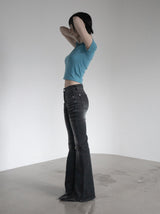 Tinble Catwashed High Bootcut Denim