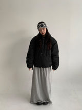 Wilke Cut Banding Long Skirt