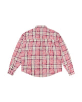 Flannel Rope Script Embroidery Wash Candy