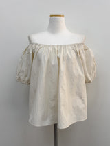 Nylon Two-Way Flare Blouse