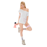 ベビーフェイス ボックス Tシャツ [WHITE]