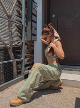 Dura Yellow Demi Denim Pants