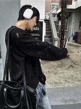 フムットモヘアヴィンテージニット