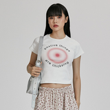POSITIVE PINK CROP TOP