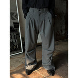 [Unisex] ストライプハーフバンドタックスラックス(2color)