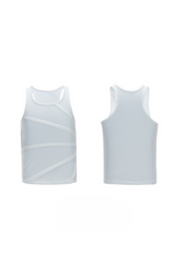 Pleated Racerback Tank Top