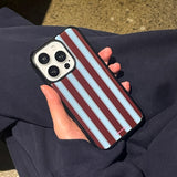 [MADE] pajama epoxy bumper case - brown blue