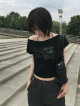 ドロシーレタリングワンオフショートスリーブTシャツ
