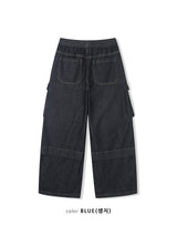 Zipper banding cargo pants