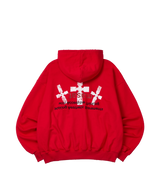 Crusades hood zip _ Red 