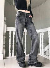 Vintage Semi-Flared Denim