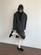 フォグカラーオーバーサイズジャケット(3Colors)