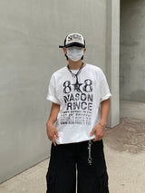 Double Eight Printed 半袖Tシャツ 3C
