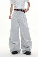 Glitter Pleated Blade Trousers