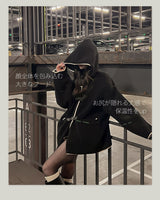 Overfit boa jacket