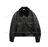 Betty Washed High Neck Buckle Mustang
