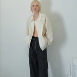 EASY SHIRT JACKET IVORY