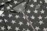 Dot&Star Patten Hooded Zip-up