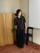 Nylon sheer pants