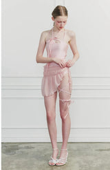 MEMORY WRAP SKIRT pink