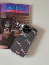 Cotton candy ribbon jell-hard case