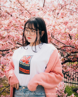 ヤヨイサクラショートスリーブTシャツ ホワイト / 白TEE