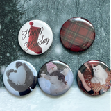 Holiday Pin Button Pack
