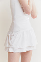 BELLA TUBE DRESS white