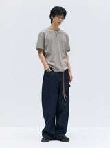 26SS★ STRIPE LAYERED HALF T