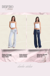 New York low-rise semi-boot casual pants