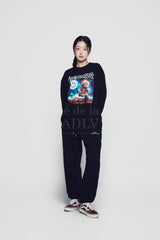 24FW RUNNING SANTA BEAR SWEARSHIRT BLACK