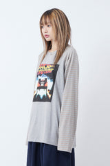 Future raglan stripe over long sleeve