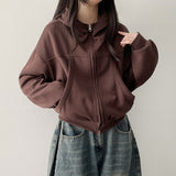 Pope Incision Pocket High Neck Hooded Zip-Up