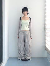 soft lace sleeveless shirt