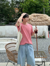 Taly bermuda denim pants
