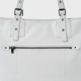 グロッシーバックルバッグ(White)