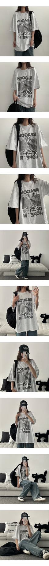 Det. Oversized Fit Short Sleeve T-shirt