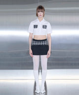 STRIDE セットアップチェックミニスカート