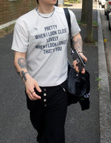 No.1711 pretty crop half T (3color)